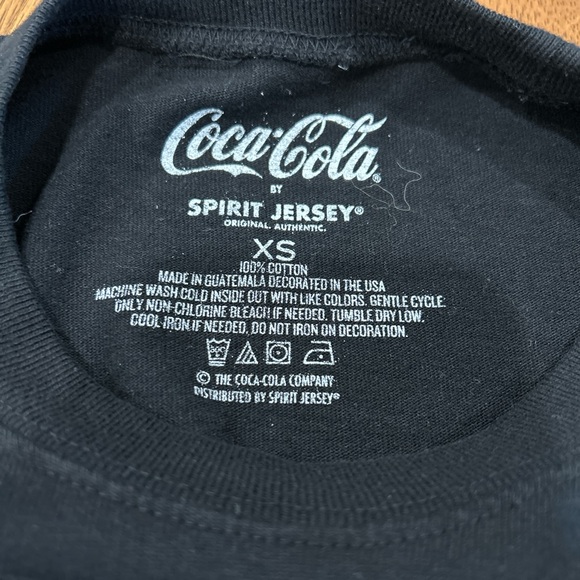 Coca Cola Black and Red Sweatshirt - Picture 5 of 6